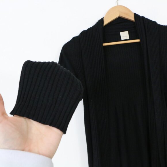*Camaieu Black Long Sleeve Cardigan - Picture 8 of 10